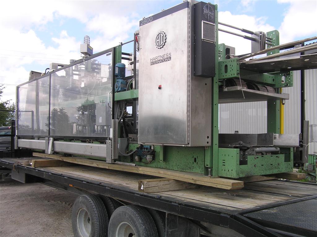 Moonstone Hartness Model 2800 Servo Case Packer