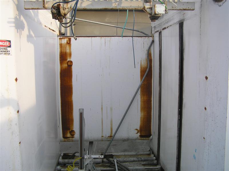Moonstone 1996 Indcon Design Bulk Glass Depalletizer