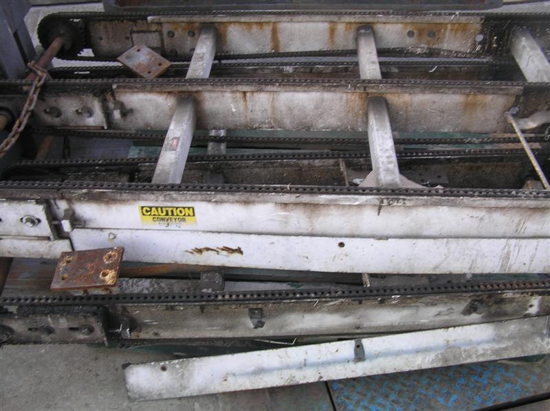 Moonstone 1996 Indcon Design Bulk Glass Depalletizer