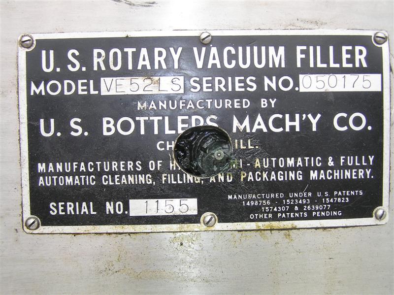Moonstone US Bottlers Machinery Co. Filler
